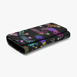 Women's Jingle Dancers Black Foldable Wallet