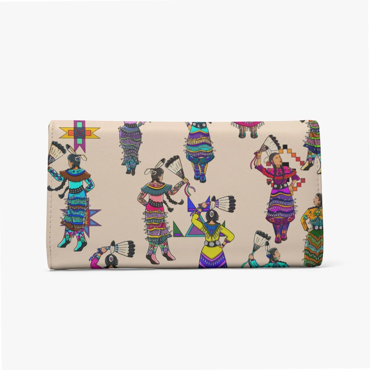 Women's Jingle Dancers Muslin Foldable Wallet