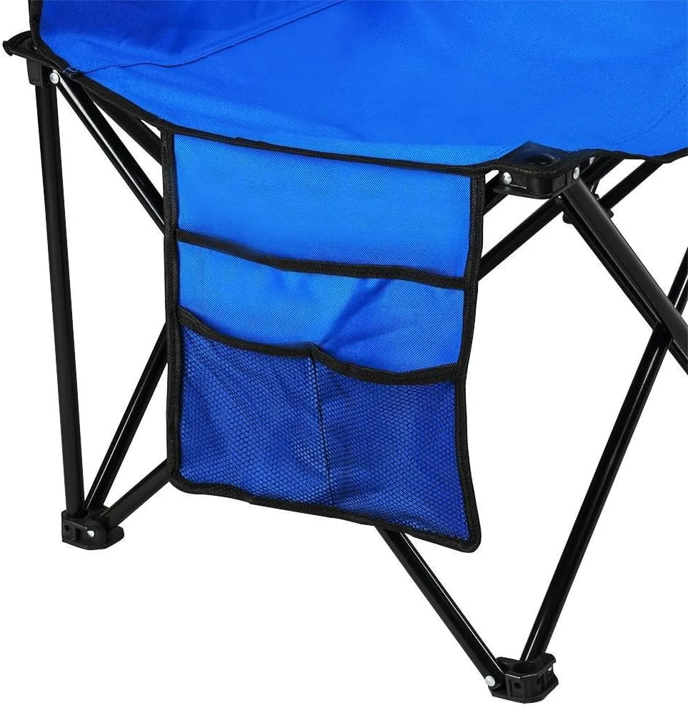 Yaheetech Foldable Sideline Bench 600D Oxford Double Layer Fabric
