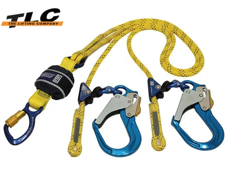 Z13206129R – Adjustable Twin Leg Rope Lanyard