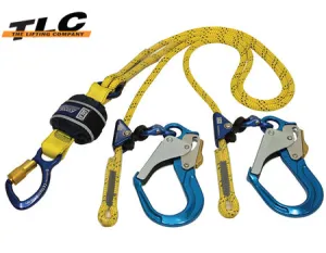 Z13206129R – Adjustable Twin Leg Rope Lanyard